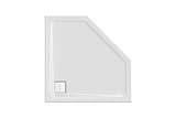 Luna Shower Base 1000 x 1000 Angled Waste - 2 Tile Bead