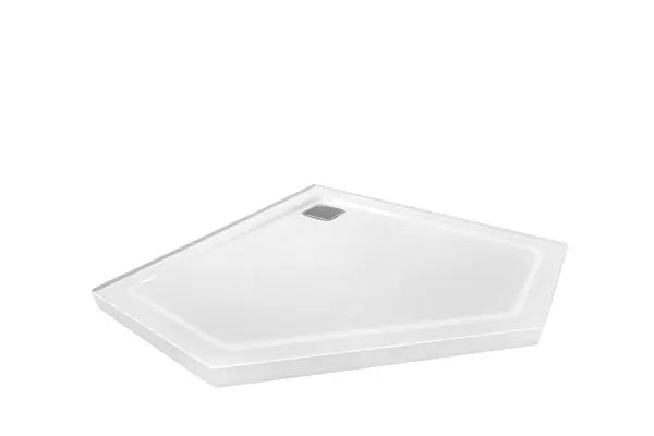 Luna Shower Base 1000 x 1000 Angled Waste - 2 Tile Bead