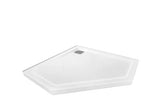 Luna Shower Base 1000 x 1000 Angled Waste - 2 Tile Bead
