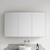 Sutherland House Collection Mirror Cabinet 1200mm x 720mm high Three Door Gold Collection (SHC-SC-1200-3-G)