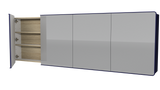Sutherland House Collection Mirror Cabinet 2100mm x 720mm high Four Door Gold Collection (SHC-SC-2100-4-G)