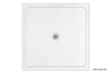 Prelude Shower Base 1000 Square Centre Waste - 4 Tile Bead