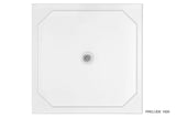 Prelude Shower Base 1000 Square Centre Waste - 4 Tile Bead