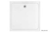 Prelude Shower Base 1000 Square Rear Waste - 4 Tile Bead