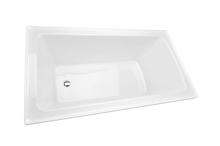 Shenseki 1400 Inset Bath - White