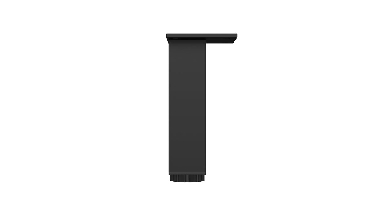 Square 150mm Black Leg (SQR-LEG-150-BL)