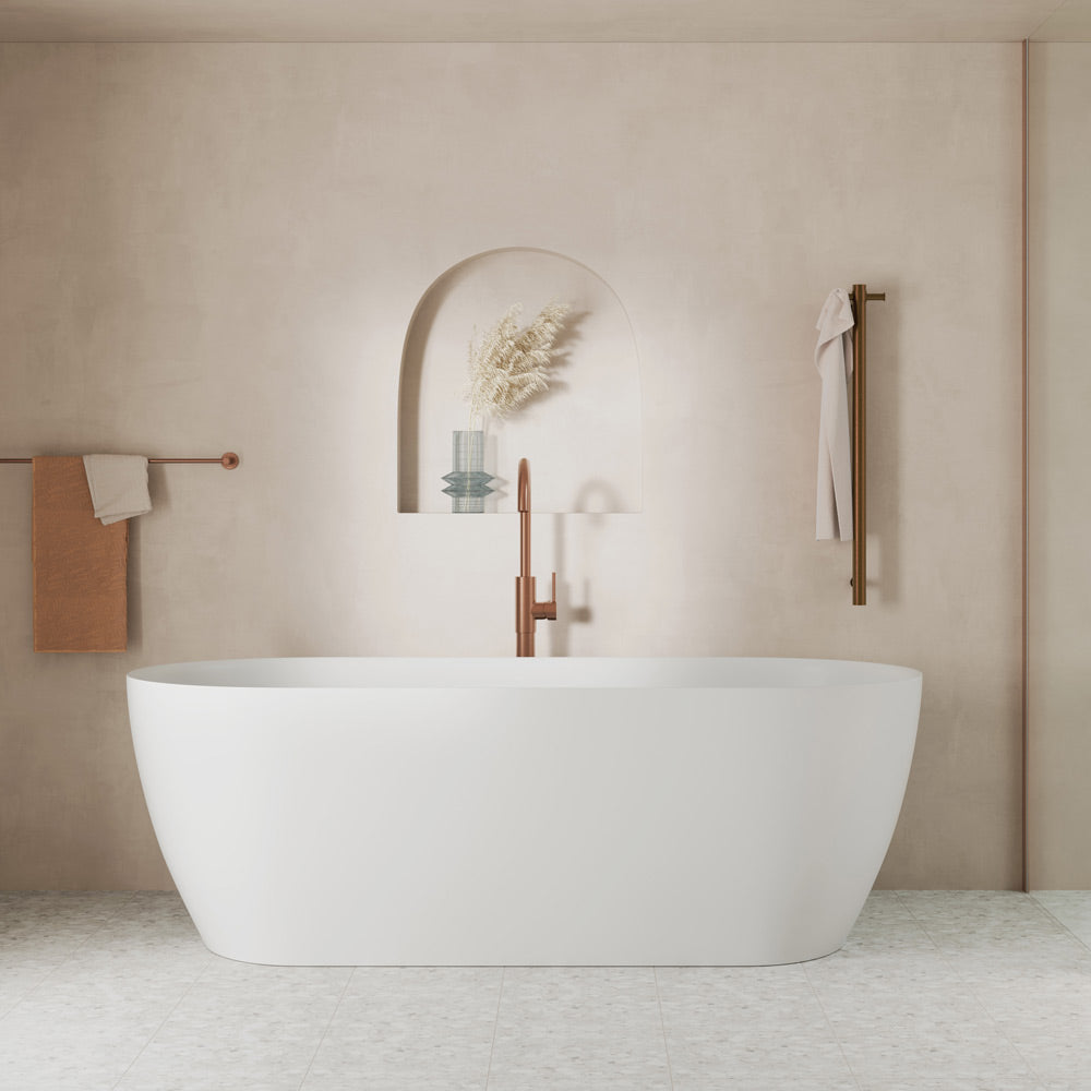 Nero Solid Surface Bath, 1780mm