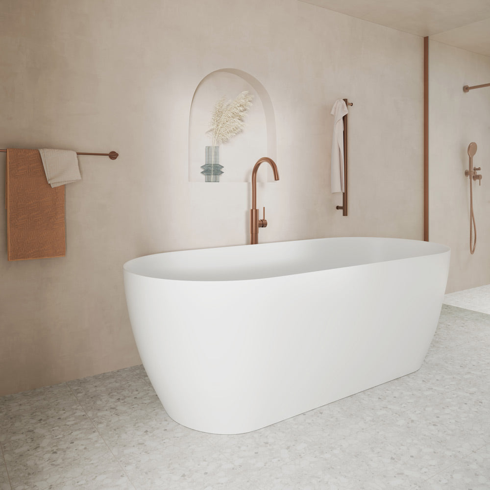 Kaya Solid Surface Bath, 1700mm