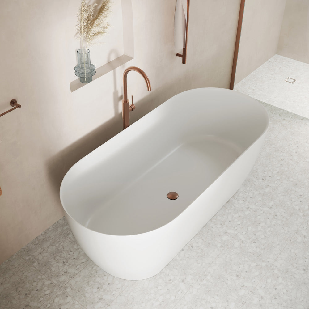Nero Solid Surface Bath, 1780mm