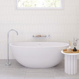 Sasso Solid Surface Bath, 1550mm