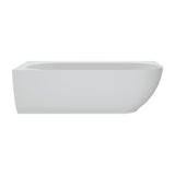 Matta Right-Hand Solid Surface Corner Bath, 1750mm