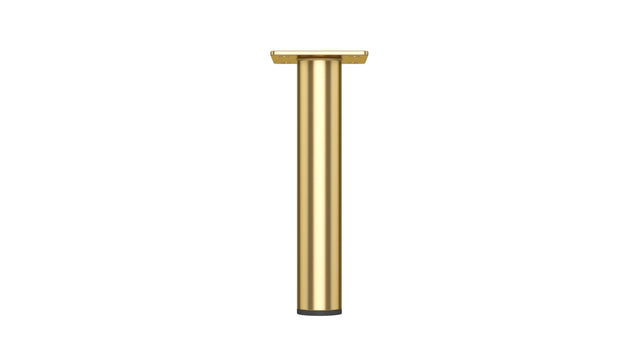 Straight 150mm Brushed Gold Leg (STR-LEG-150-BG)