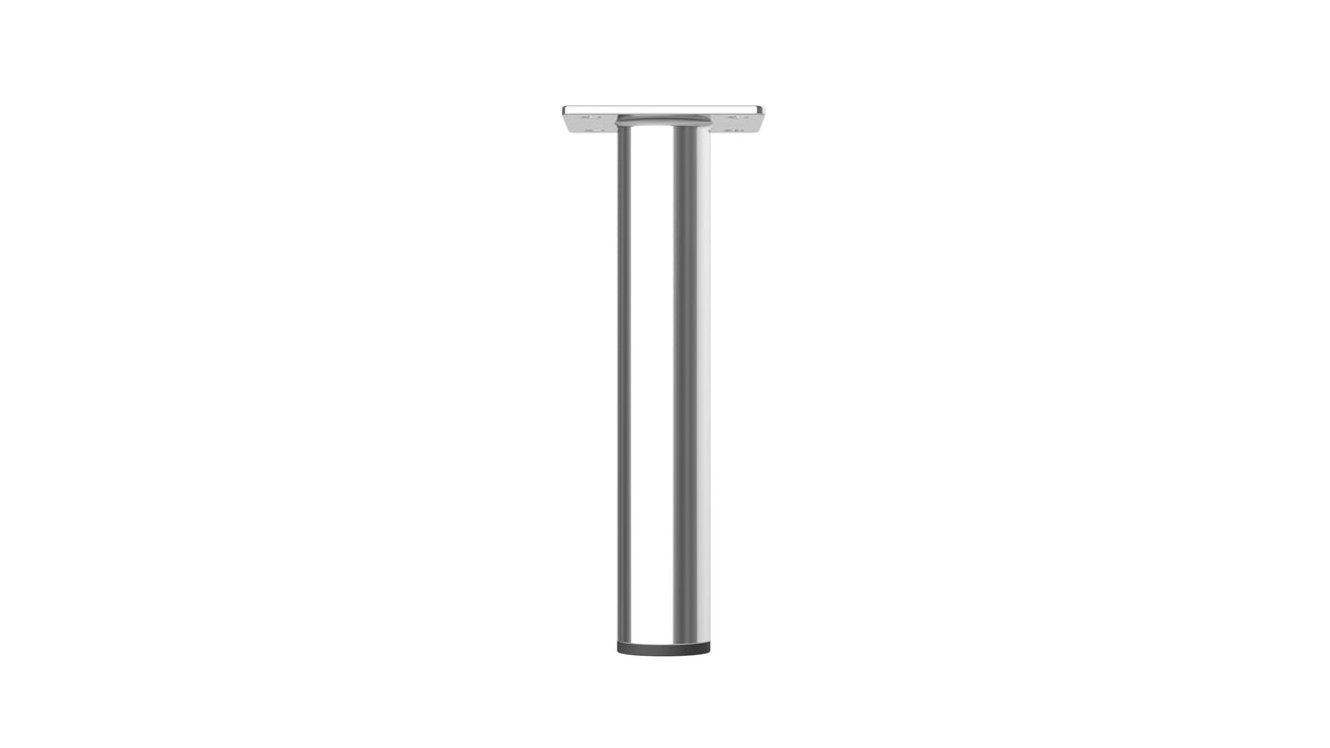 Straight 150mm Chrome Leg (STR-LEG-150-CR)