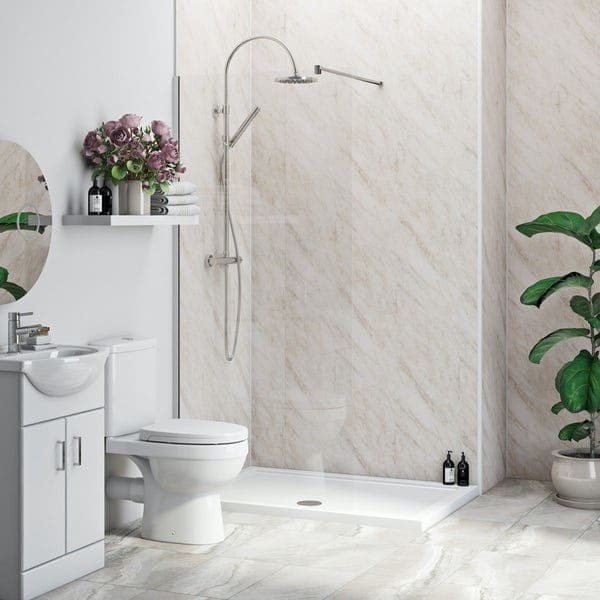 Wet Wall Panels 2 x Panel Shower Package Deal