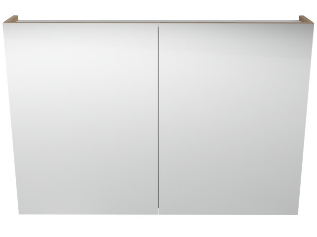 Tennessee Mirror Cabinet 1050mm Double Door Gold Collection (TEN-SC-1050-D-G)