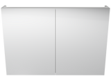 Tennessee Mirror Cabinet 1050mm Double Door Gold Collection (TEN-SC-1050-D-G)