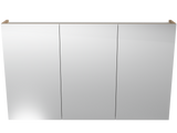 Tennessee Mirror Cabinet 1200mm Three Door Gold Collection (TEN-SC-1200-3-G)