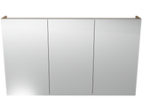 Tennessee Mirror Cabinet 1200mm Three Door Platinum Collection (TEN-SC-1200-3-P)