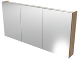 Tennessee Mirror Cabinet 1500mm Three Door Platinum Collection (TEN-SC-1500-3-P)