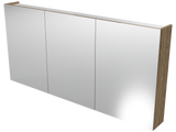 Tennessee Mirror Cabinet 1500mm Three Door Platinum Collection (TEN-SC-1500-3-P)
