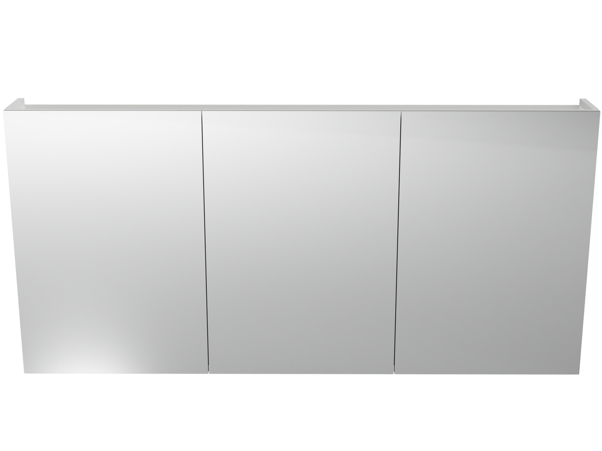 Tennessee Mirror Cabinet 1500mm Three Door Platinum Collection (TEN-SC-1500-3-P)
