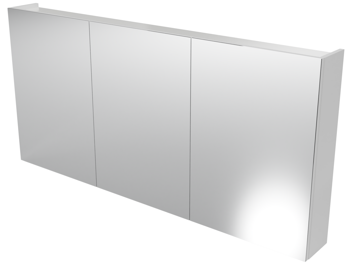 Tennessee Mirror Cabinet 1500mm Three Door Gold Collection (TEN-SC-1500-3-G)
