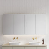 Tennessee Mirror Cabinet 1500mm Four Door Gold Collection (TEN-SC-1500-4-G)