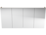 Tennessee Mirror Cabinet 1500mm Four Door Platinum Collection (TEN-SC-1500-4-P)