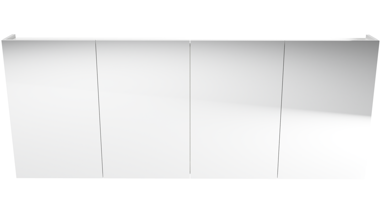 Tennessee Mirror Cabinet 1800mm Four Door Gold Collection (TEN-SC-1800-4-G)
