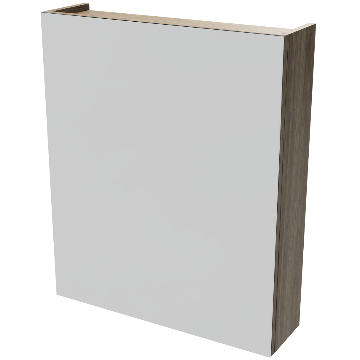 Tennessee Mirror Cabinet 600mm Single Door Platinum Collection (TEN-SC-600-S-P)