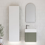 Tennessee Mirror Tallboy 450mm Wall Hung Gold Collection