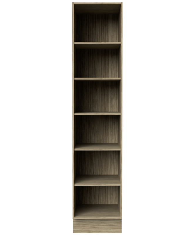 Modular Laundry Cabinet 450mm Tall Unit Open Shelves (TLL-LC-450-SH)