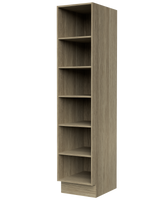Modular Laundry Cabinet 450mm Tall Unit Open Shelves (TLL-LC-450-SH)