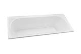 Turin 1520 Inset Bath - White