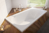 Turin 1800 Inset Bath - White