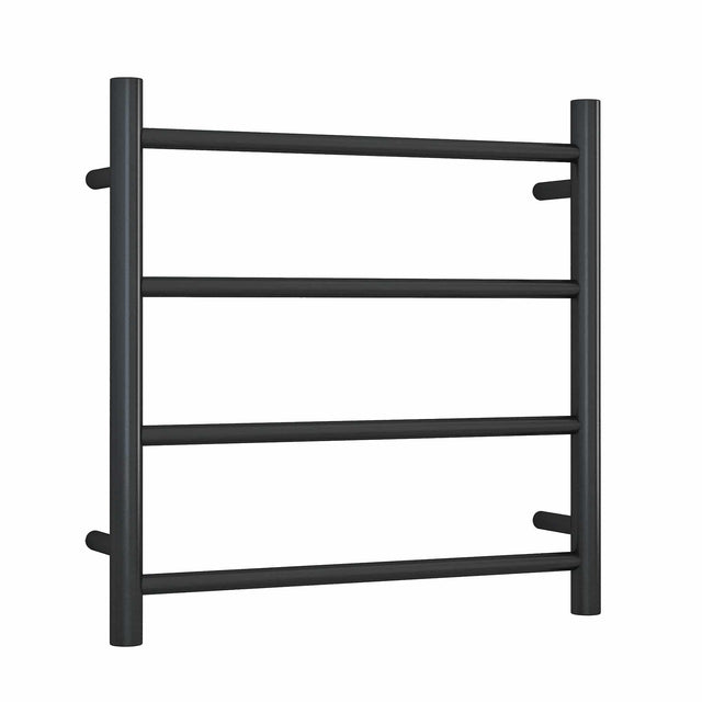 Thermorail Straight/Round 550x550x122mm 54Watts 4 Bars - Matt Black
