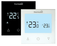 Thermotouch 9.2mG Black Glass Manual Thermostat 16A Max Load