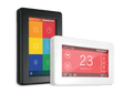 Thermotouch 4.3dC Dual Thermostat 16A + 5A Max Load - Black