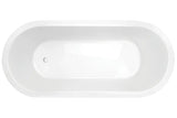 Uno 1700 Island Bath - White