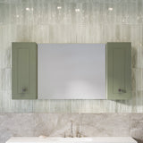 Victoria Mirror Cabinet 1500mm Single Mirror Platinum Collection (VIC-SC-1500-S-P)