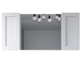 Victoria Mirror Cabinet 1500mm Single Mirror Platinum Collection (VIC-SC-1500-S-P)