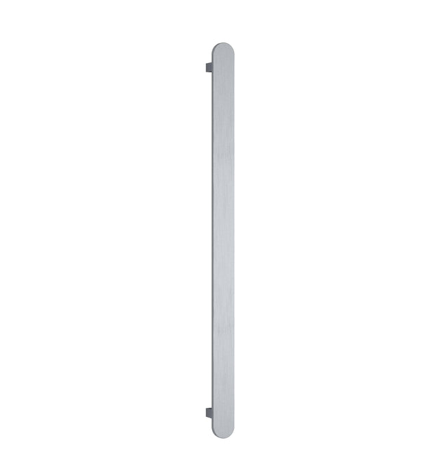 Thermorail Flat/Pill 12Volt Vertical Bar 900x50x50mm 20Watts - Brushed