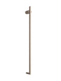 Thermorail Thin/Round 240Volt Vertical Bar 900x45x80mm 15Watt - Brushed Nickel