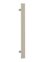 Thermorail Round/Triple Tube 12Volt Vertical Bar 900x75x100mm 27Watts - Brushed Nickel