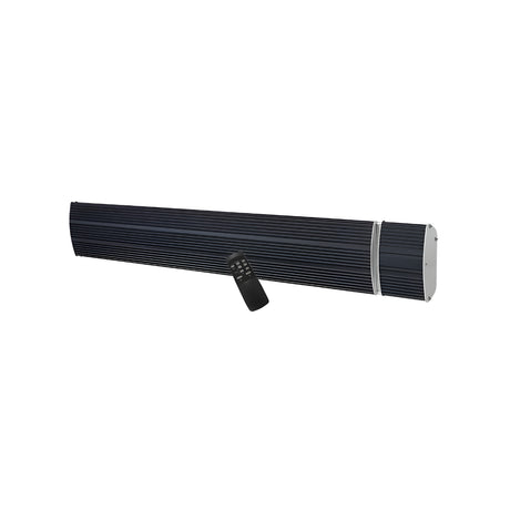 HEATWAVE PRO - 2400w Radiant Strip Heater - Ideal for outdoor areas IP65 - Remote Control Included