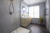 Concrete Grey Wet Wall Panel - 2400mm (h) x 1000mm (w) x 10mm (d)