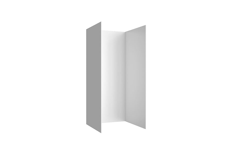 Shower Wall 878 x 1178 x 878 - 3 Sided Alcove