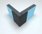 External Square Corner Trim - Sand - for Wet Wall Panels - 2400mm (h)