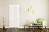 OAK Moulded Panel Woodgrain Hollowcore Door