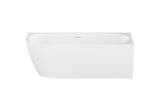 Glacier Acrylic Right Corner Bath 1700